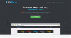 Desktop Screenshot of lifestarter.com